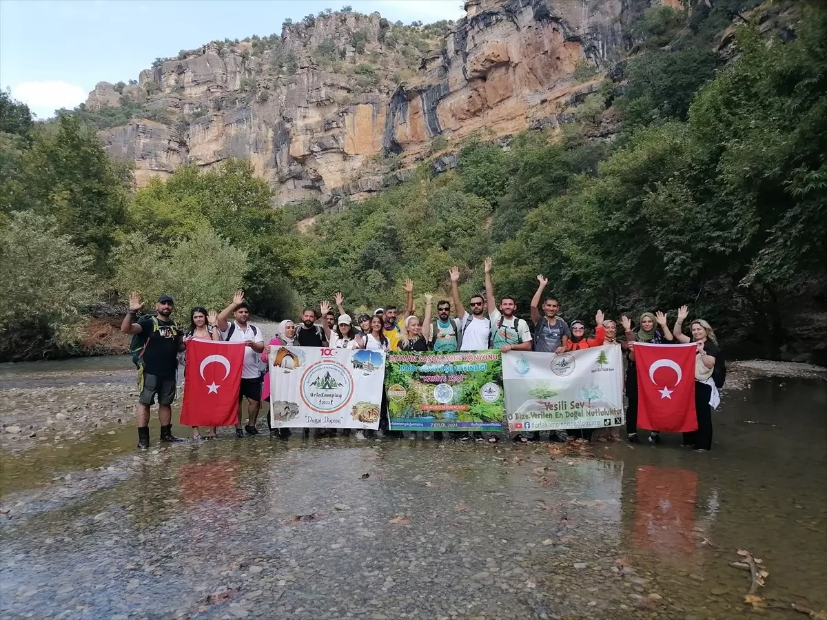 Şanlıurfa Doğaseverler Zore Kanyonu'nda