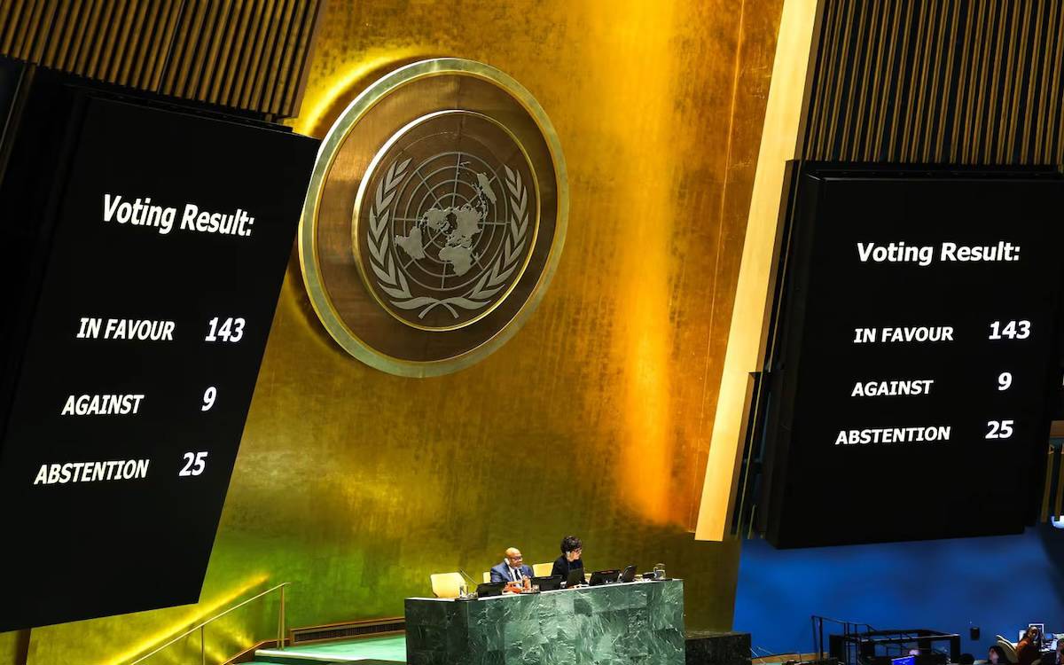 BM Genel Kurulunda Filistin'e 