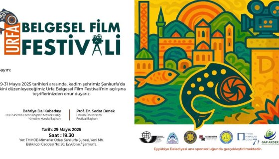 ‘URFA BELGESEL FİLM FESTİVALİ’ BAŞLIYOR!