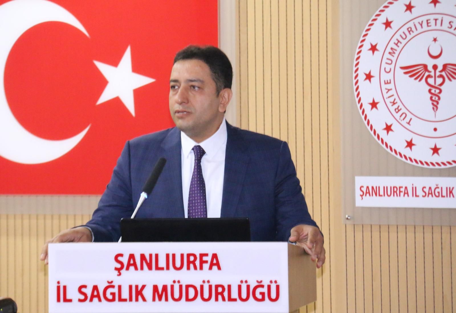 Şanlıurfa İl Sağlık Müdürü Dr. Abdullah Solmaz, Tema’mız  “Sağlıkla Yaşayan Türkiye”