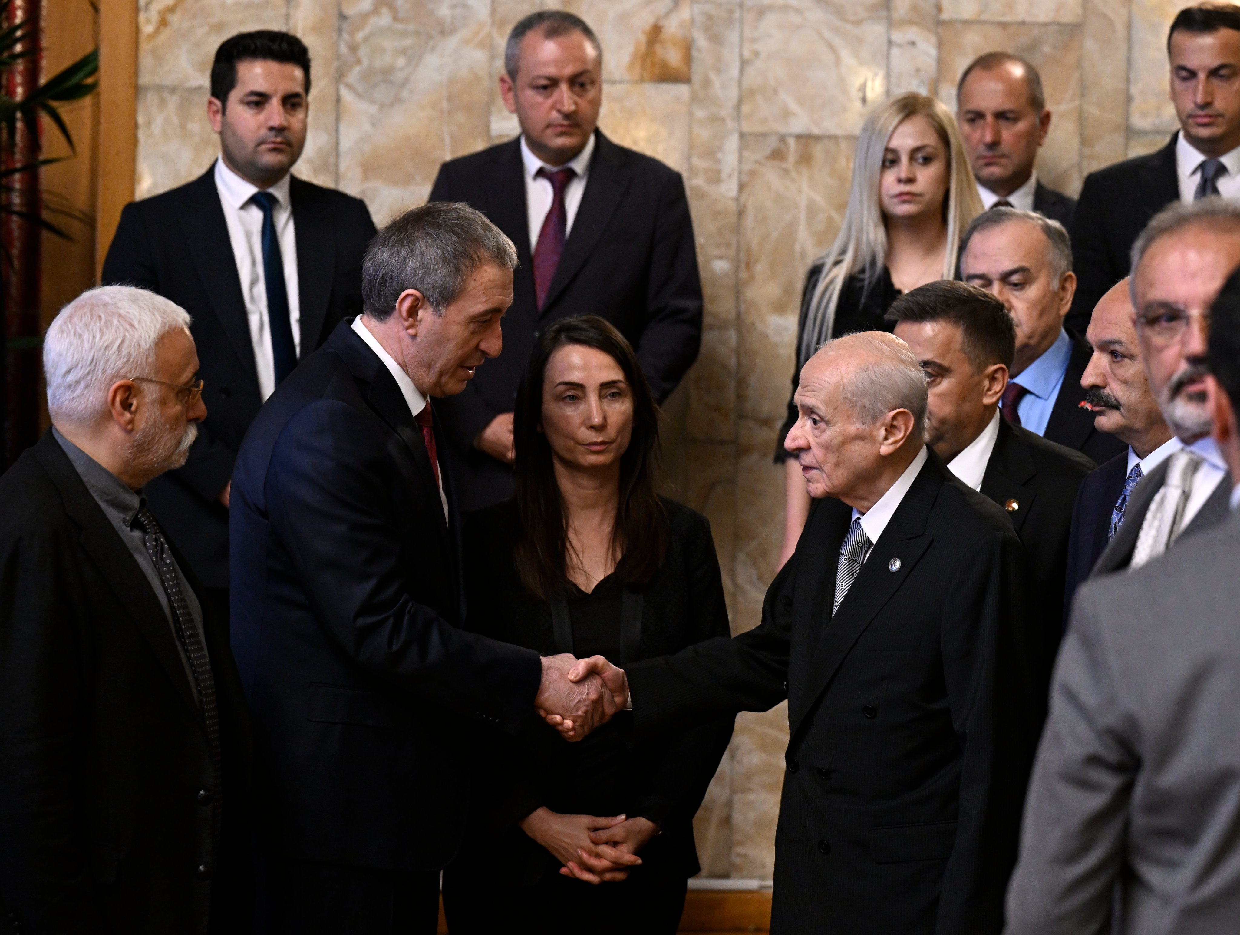 Son dakika | Bahçeli'den DEM Partiye taziye ziyareti