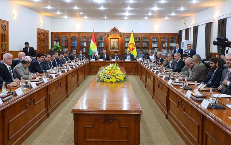 ERBİL'DE KRİTİK TOPLANTI: KDP'nin çağrısı ile siyasi partiler Bağdat-Erbil krizini görüşüyor
