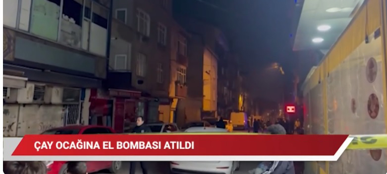 İstanbul'da çay ocağına bombalı saldırı