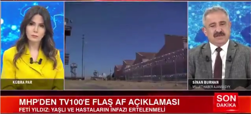 MHP’den tv100’e flaş af açıklaması! Çok konuşulacak sözler