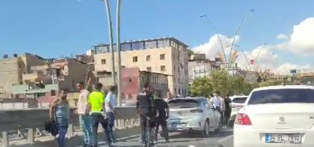 Urfa'da Zincirleme Kaza Sonrası Ortalık Karıştı