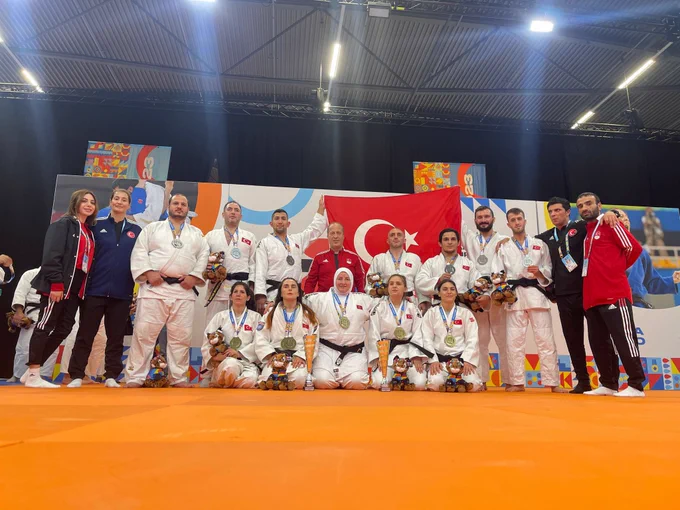 Judo Kadın Millî Takımımız Avrupa Şampiyonu oldu.