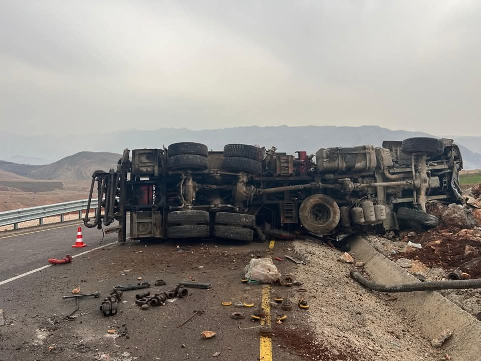 Kasrik’te TPAO Aracı Devrildi: 1 Ölü, 1 Yaralı