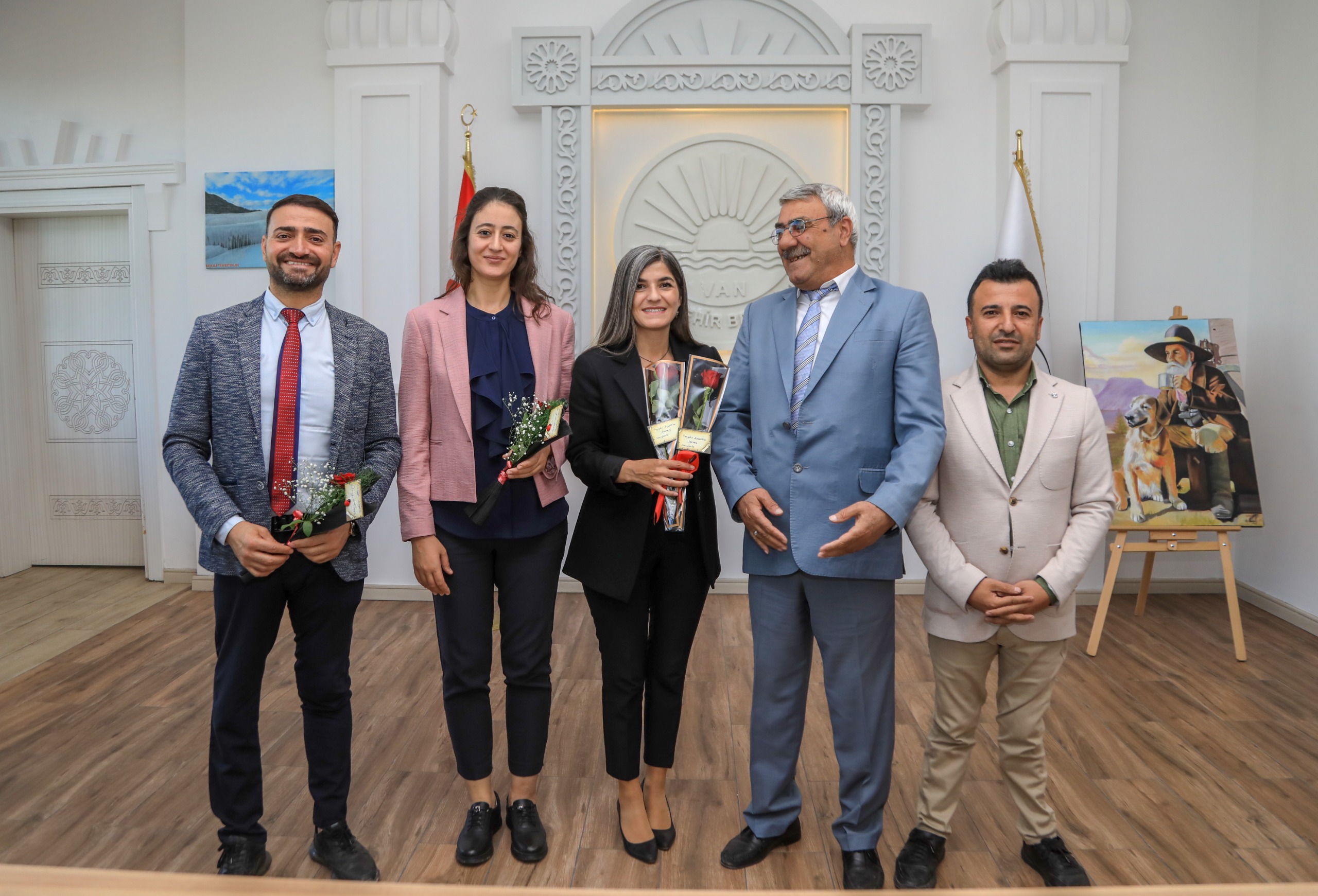 Eşbaşkan Şedal görme engellilerle bir araya geldi