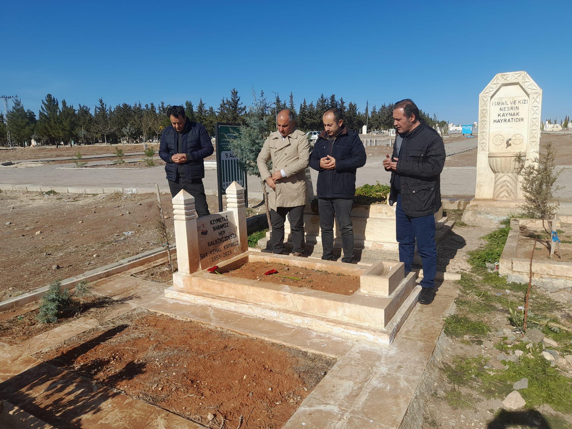 Göbeklitepe Gazeteciler ve Yazarlar Cemiyeti, Vefat Eden Gazetecileri Kabrinde Ziyaret Etti