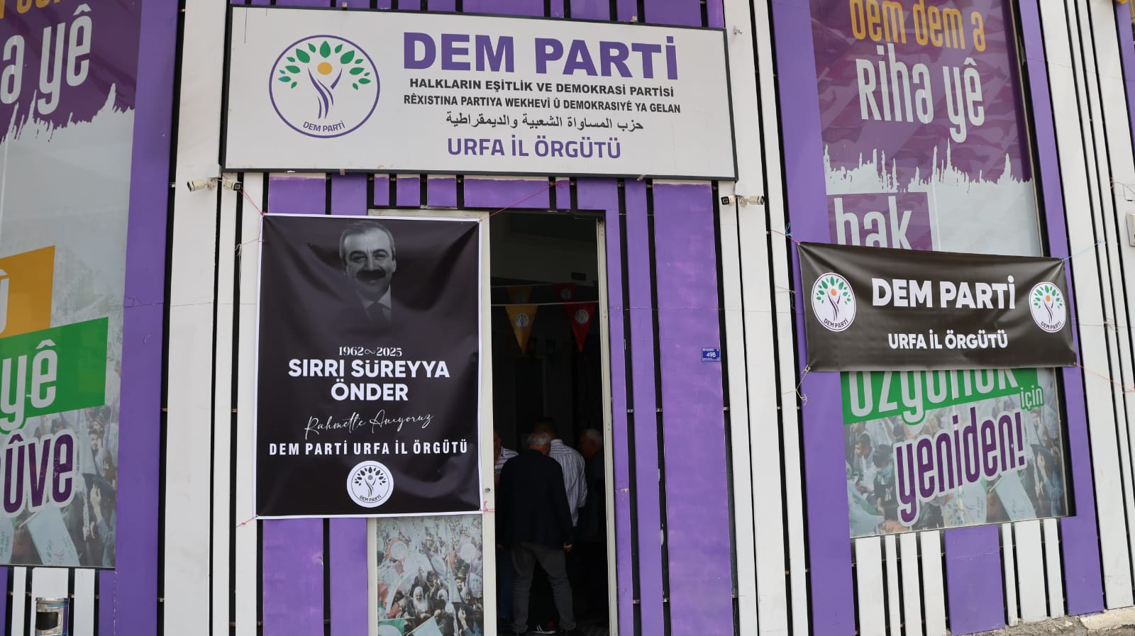 DEM PARTİ'DEN TESEKÜR...