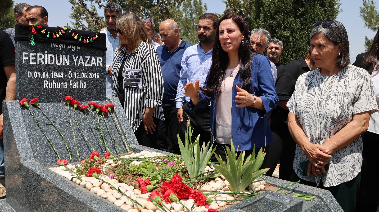 Feridun Yazar mezarı başında anıldı
