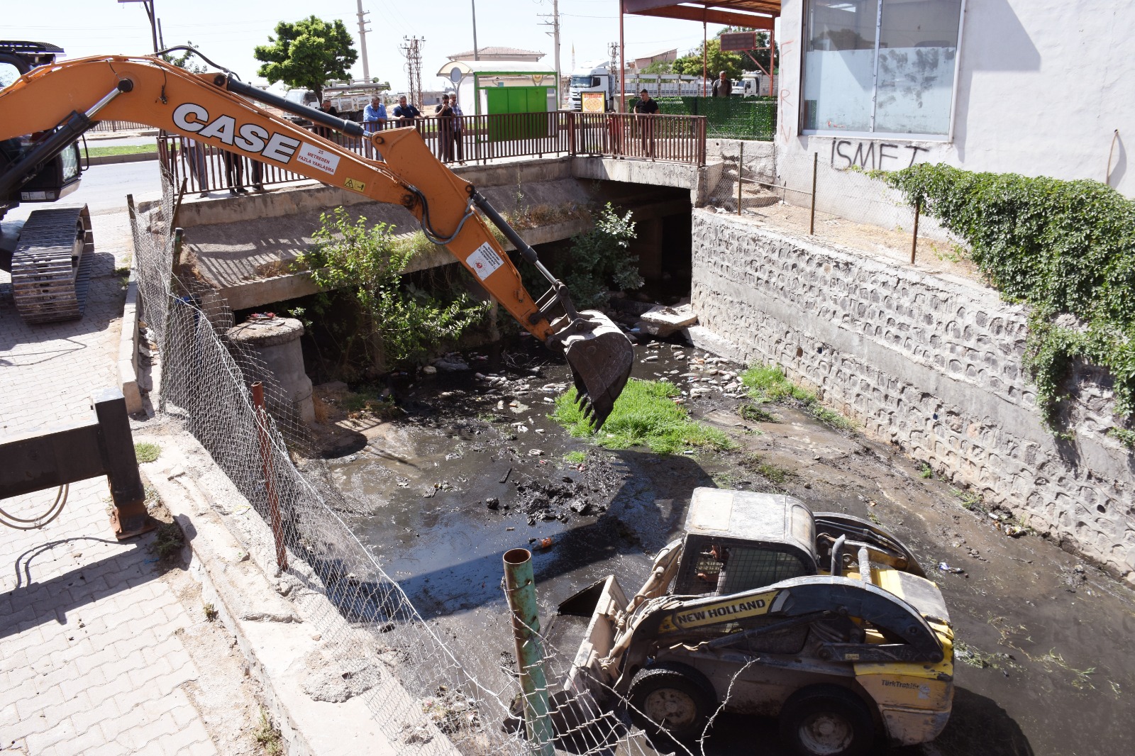 Korçik Deresi’nde Temizlik Çalışmaları Başladı