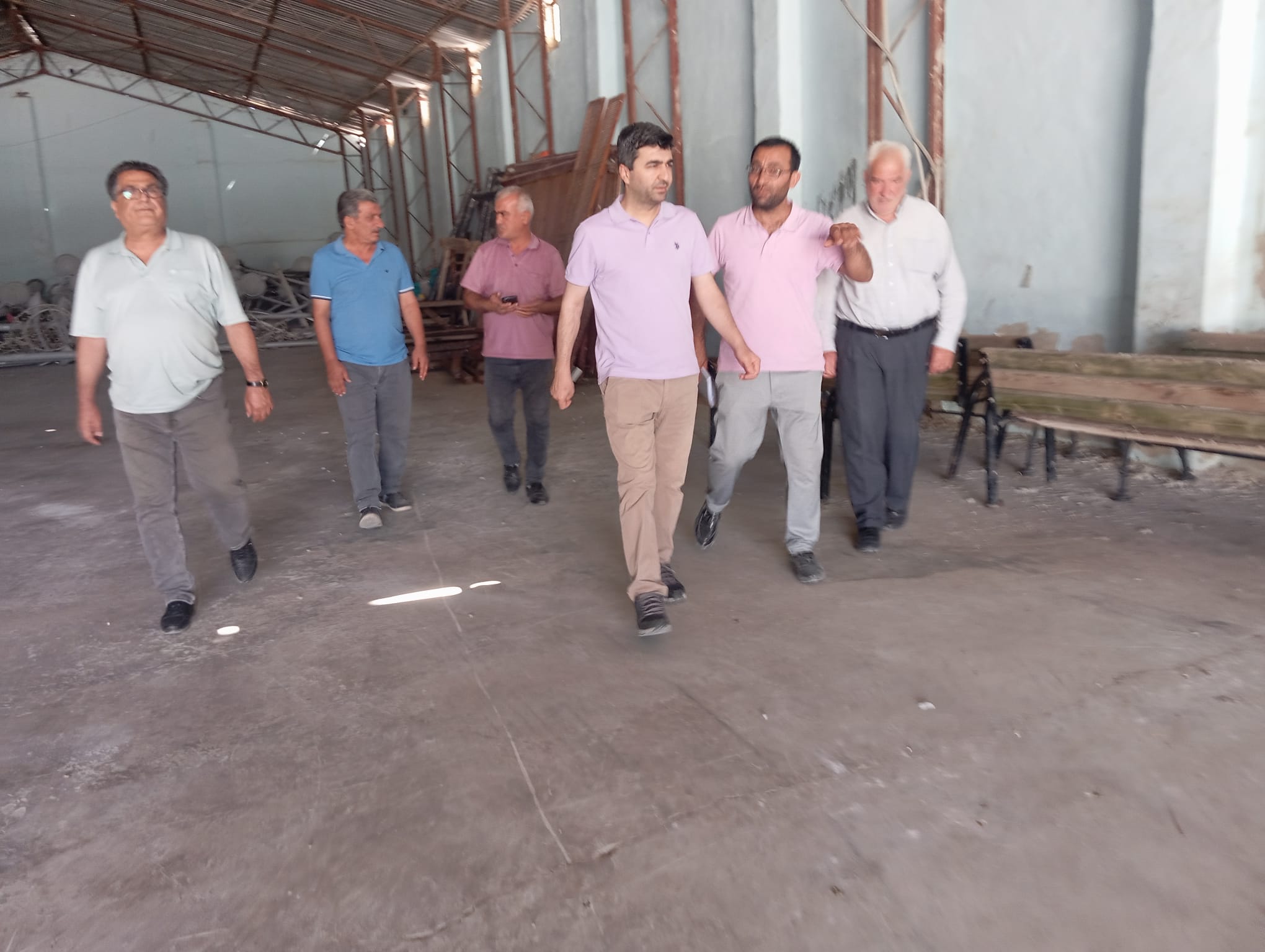 Suruç Belediye Eşbaşkanı Müslüm Baran’dan Belediye Garajında Denetim