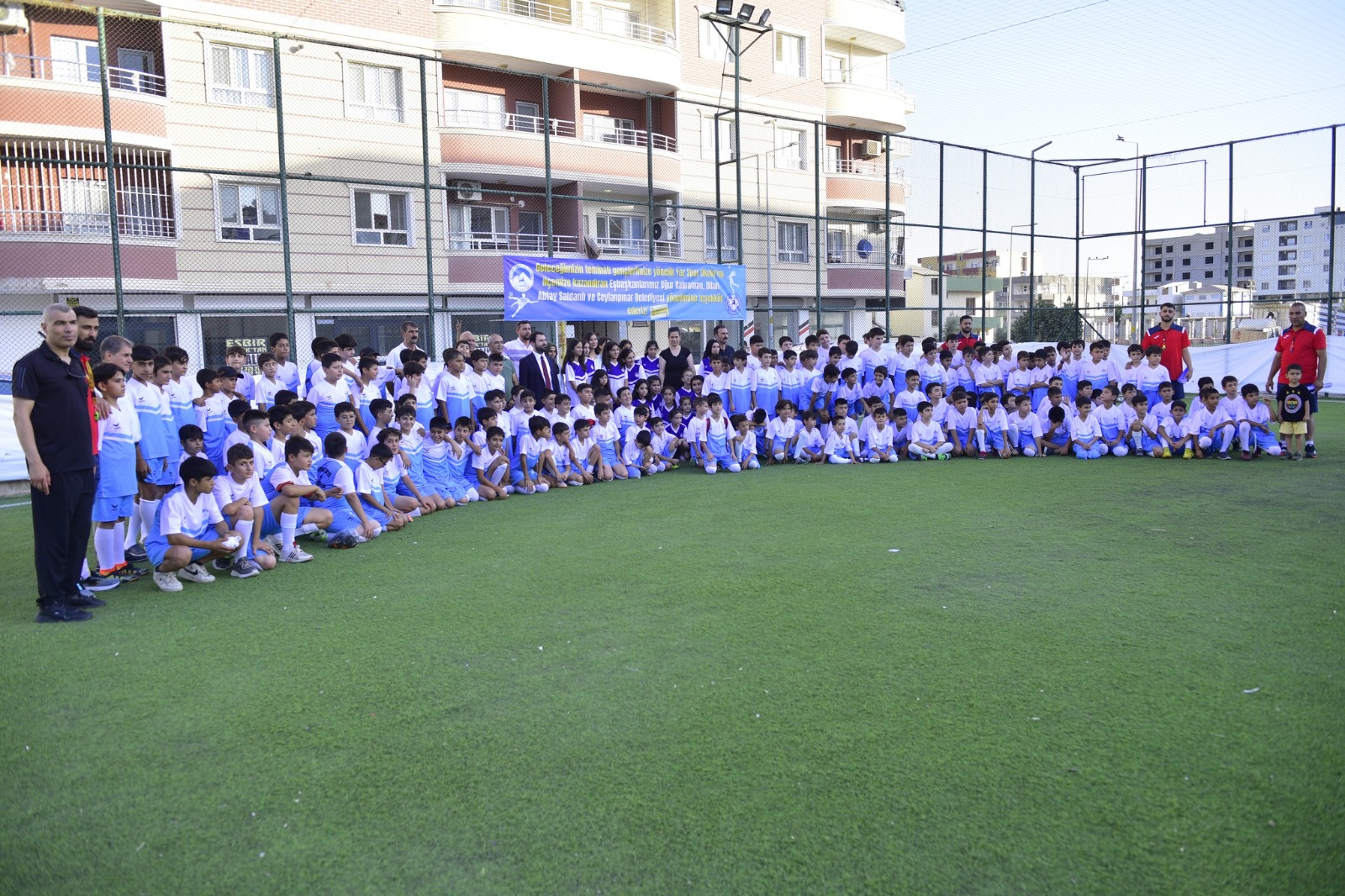 Ceylanpınar Yaz Spor Okulu Görkemli Açılışla Başladı