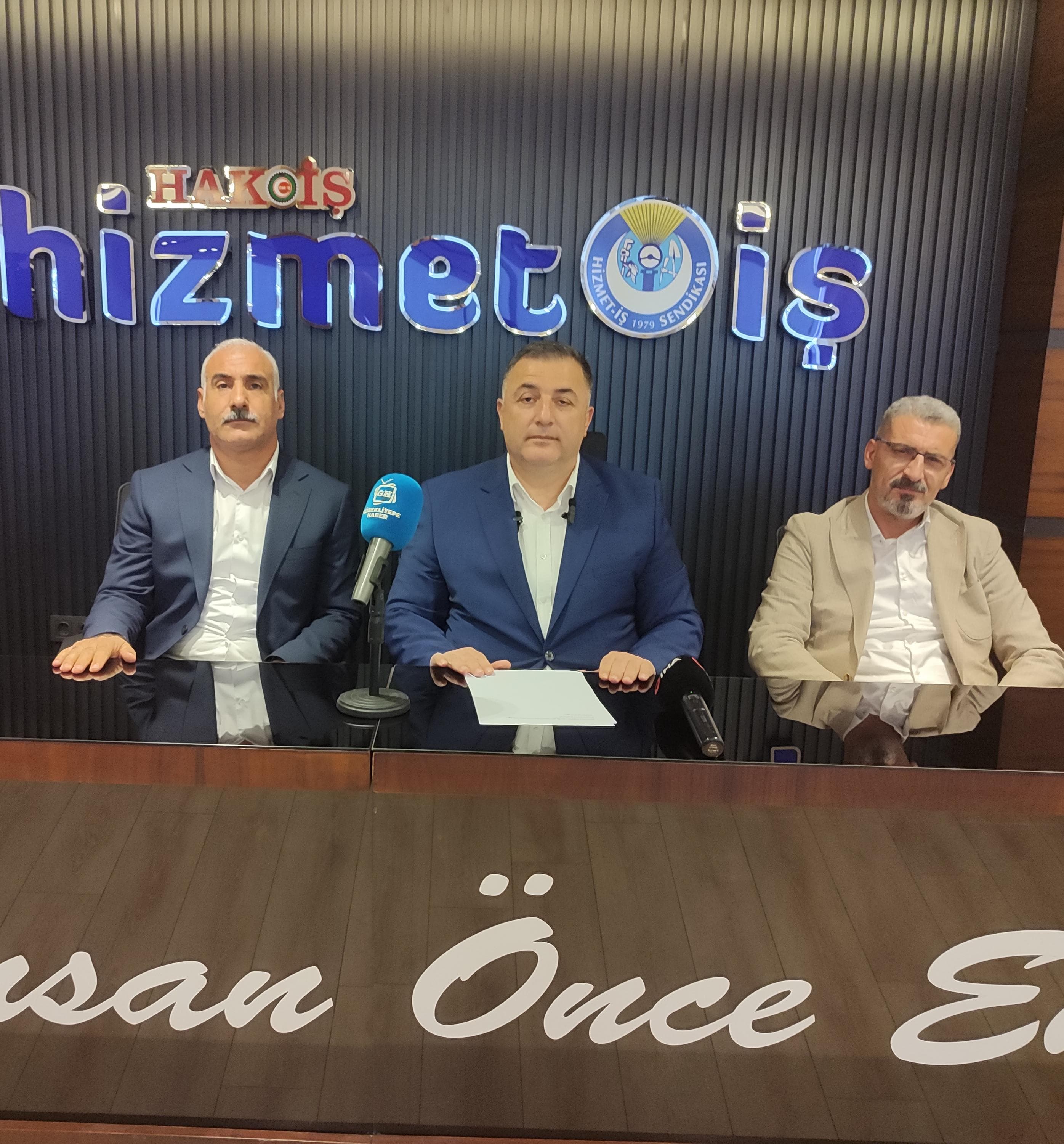 HİZMET-İŞ GENEL BAŞKAN YARDIMCISI ERSOY'DAN AÇIKLAMA: 