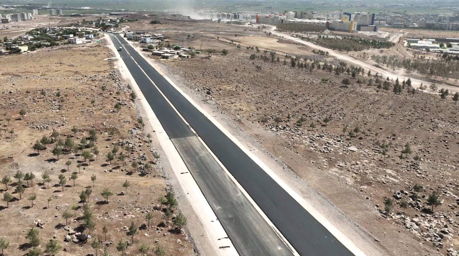 ŞEHİR HASTANESİ YOLU NEREDEYSE HAZIR! İLK ETAPTA ASFALT %90 TAMAMLANDI