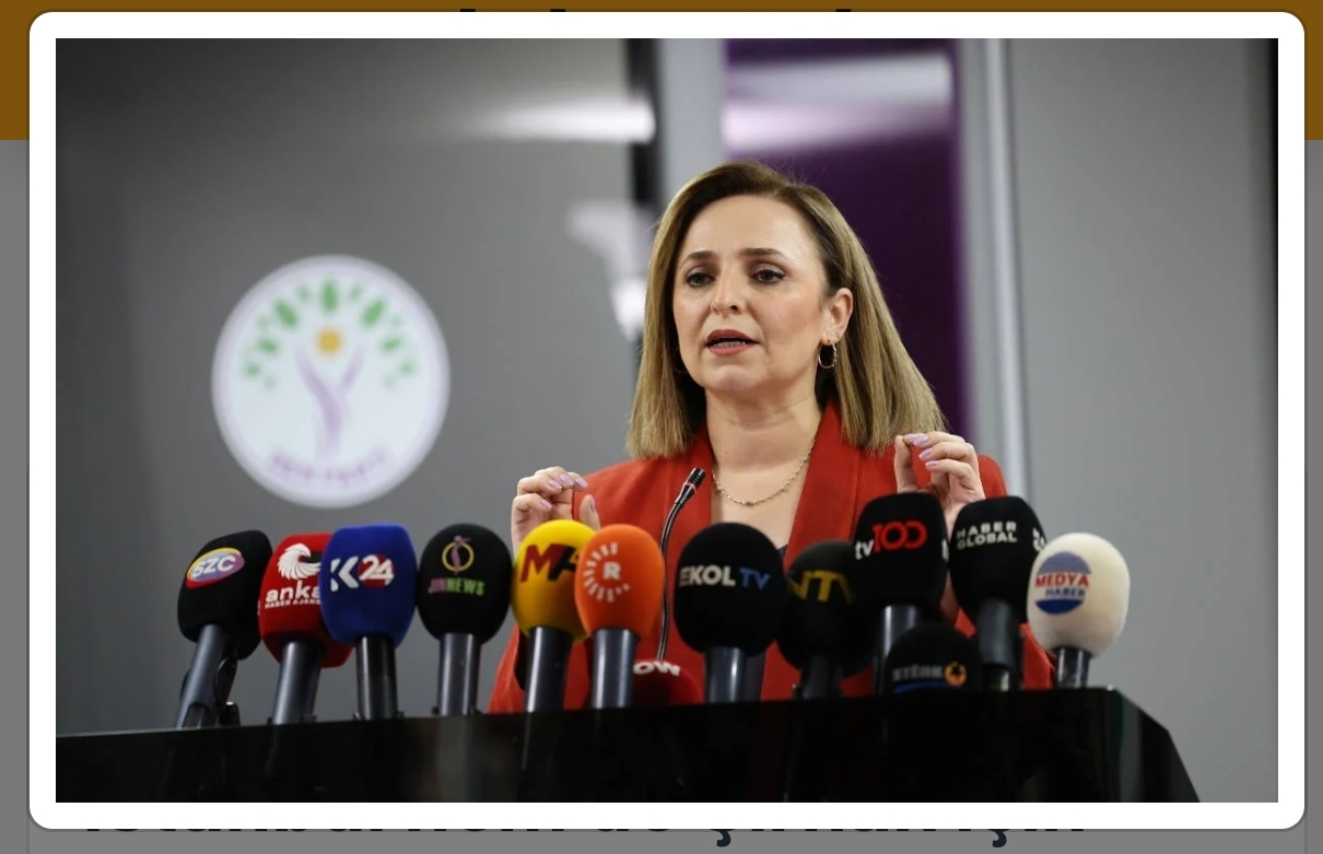 DEM Parti: Mücadelemiz hem İstanbul hem de Şırnak için
