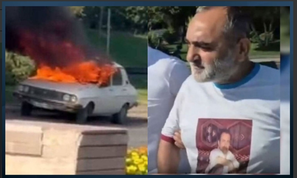 Meclis önünde beyaz Toros yakan şahıs tutuklandı