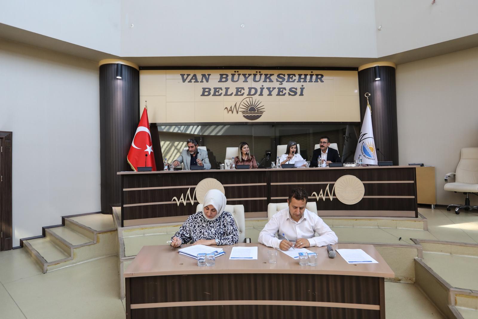 Van Büyükşehir Belediye Meclisi 39’uncu birleşim ile devam etti