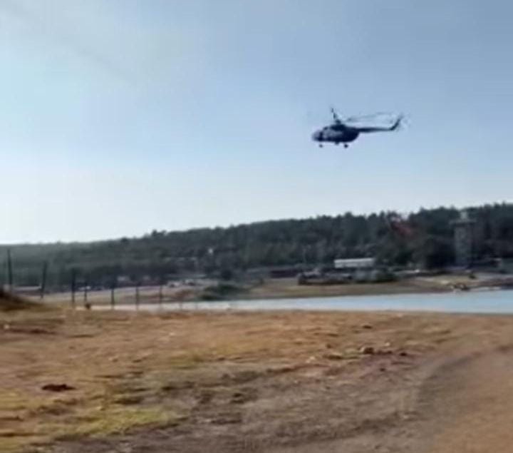 Bursa'da Orman Yangınına Müdahale Eden Helikopter Tellere Takıldı: Facia Son Anda Önlendi