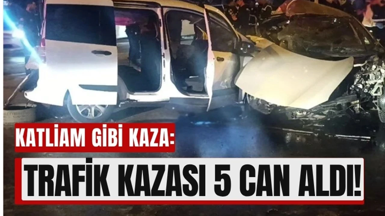 Gaziantep'te Mezarlık Önünde Can Pazarı: 2'si Çocuk 5 Ölü!