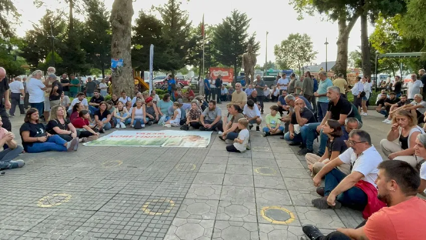 Reşit Kibar için Hopa'da başlatılan 'yaşam nöbeti' sürüyor