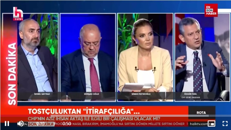 Özgür Özel, baklava kutusunda rüşvet görüntülerini yorumladı