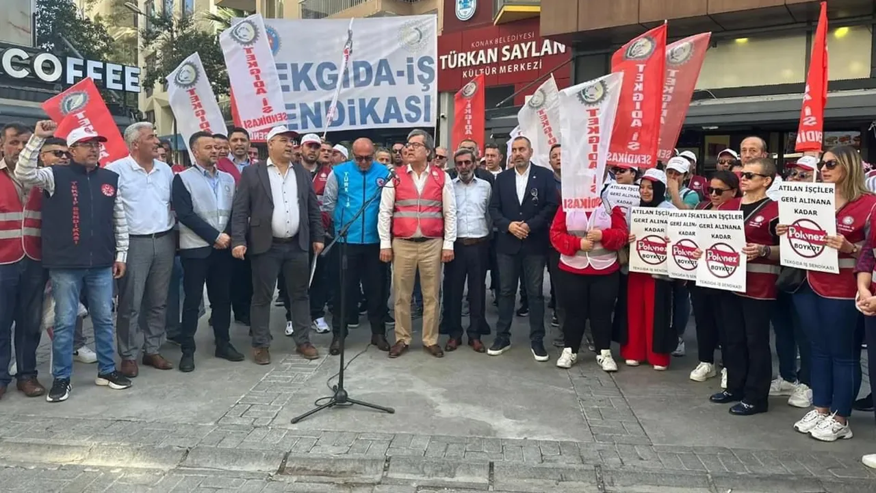 İzmir’den Polonez işçilerine destek: İşten çıkarılanlar geri alınana dek ürünlere boykot çağrısı