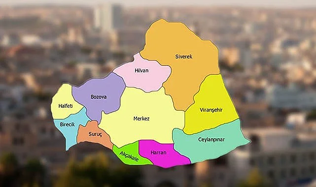 Şanlıurfa'da bazı ilçelerin sınırları değişti!