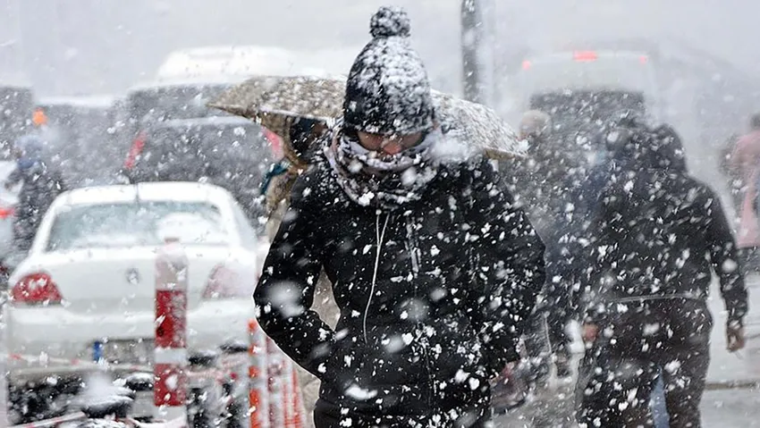 Meteoroloji saat vererek uyardı: Sağanak, kar, fırtına, zirai don