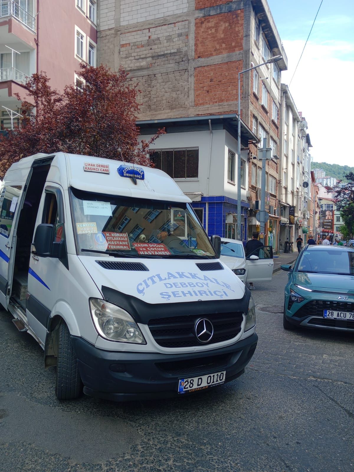 Giresun'da dolmuş rekabeti fiyat indirdi!